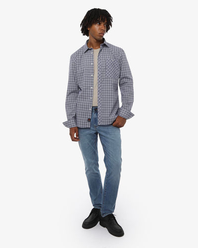 Camicia maniche lunghe e con fantasia a quadri