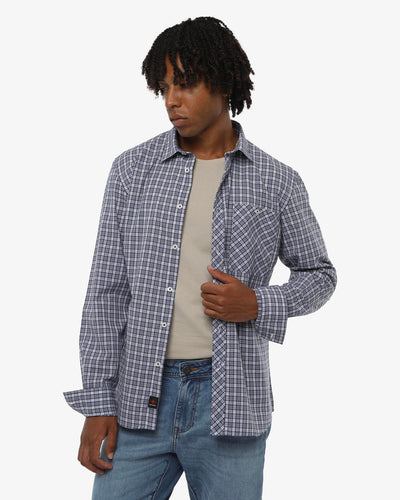 Camicia maniche lunghe e con fantasia a quadri