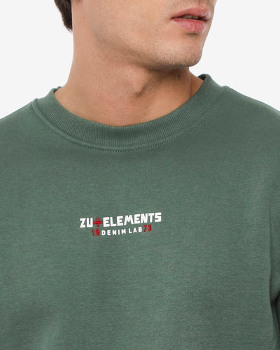 Felpa Girocollo Denim Lab