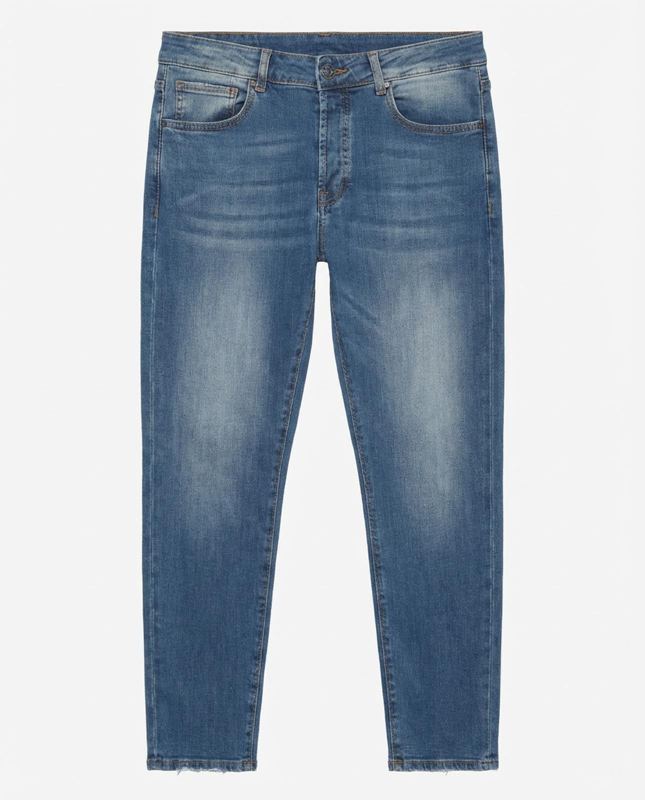 Jeans slim fit Sammy in tono light blu