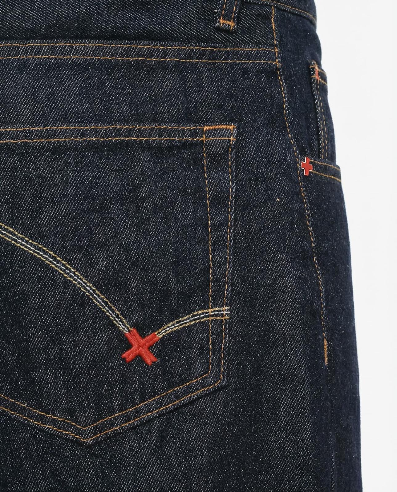Jeans dad fit “Dustin” in tono deep blue