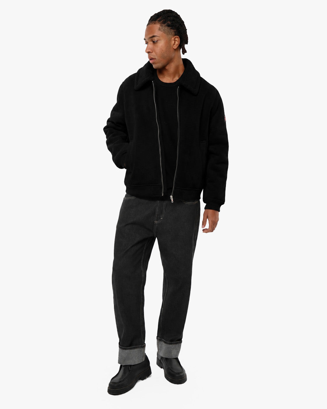 Giubbotto in ecomontone con zip